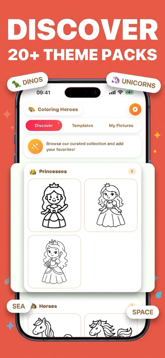 Coloring Heroes gallery