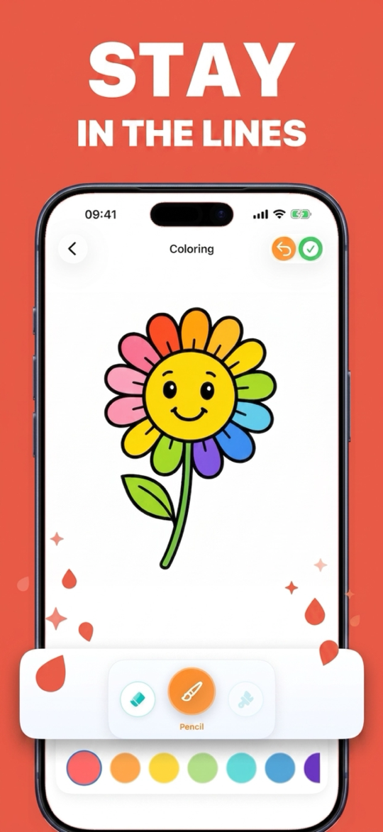Coloring Heroes beginner mode