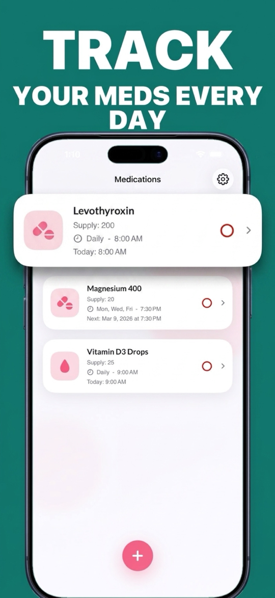 Remed overview screen